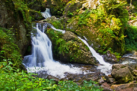 Petite cascade de Tendon. 